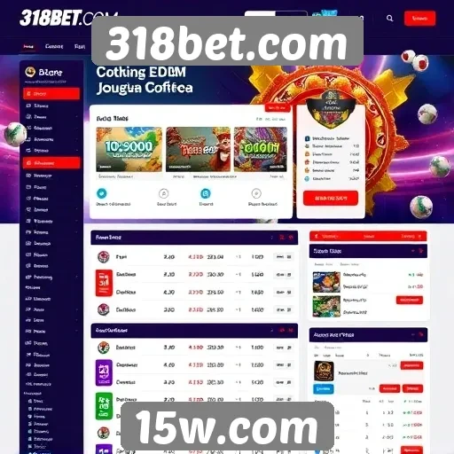 Interface do usuário do 318bet.com recebe atualizações
